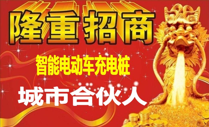 10路電動車智能充電樁，誠招城市合伙人